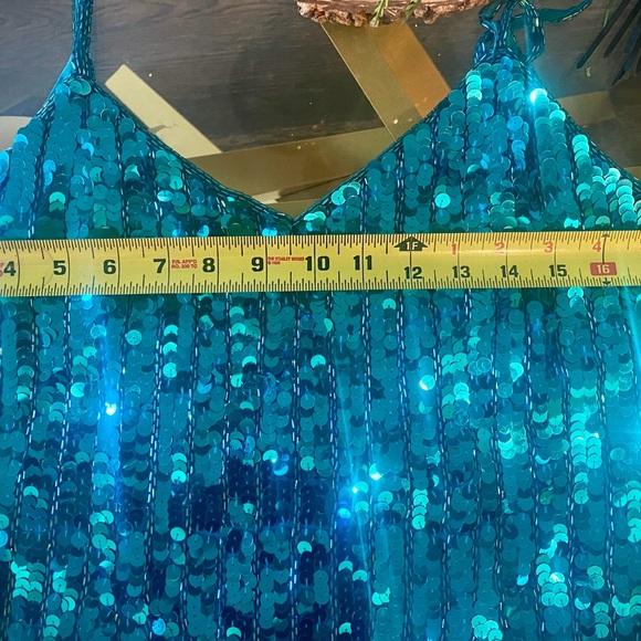 Vintage Nadine 90's 100% Silk & Hand Beaded Cocktail dress - Picture 12 of 13